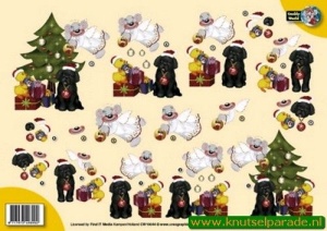 Card Deco knipvel kerst CW10044 (Locatie: 4234)