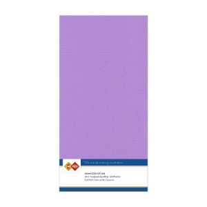 Card Deco linnen karton 13.5 x 27 cm lila, 10 stuks LKK-4K17