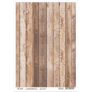 Ciao Bella Rice Paper A4, Wooden Cabin, CBRP020 (Locatie: 1554)