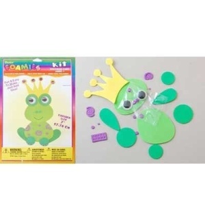 Darice foamies kit frog 1028-74 (Locatie: K3)