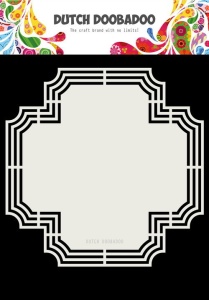 Dutch Doobadoo Dutch Shape Art Cross 20,7x20,7 cm 470.713.179 (Locatie: 2726)