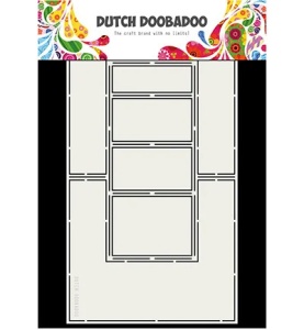 Dutch Doobadoo Fold Card art Double side stencil A4 470.713.706 (Locatie: 4739)