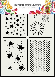 Dutch Doobadoo Mask Art Multi stencil A5 470.715.131 (Locatie: 1126)