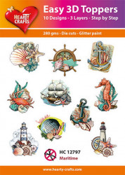 Hearty Crafts Easy 3D Toppers Maritime HC12797