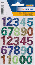Herma stickers magic cijfers glitters 1 vel 3279 (Locatie: U171)