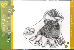 Hobby Idee Clear Stamp Beer met schep Hi-stamp 0030 (Locatie: A373)
