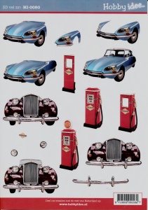 Hobby Idee knipvel auto's HI-0080 (Locatie: 2930)