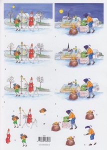 Intertrade knipvel sinterklaas 8564 (Locatie: 2805)