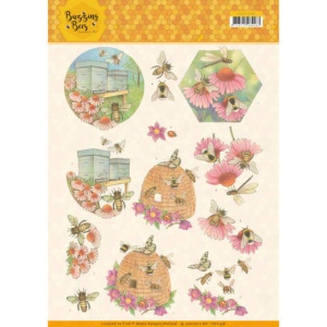 Jeanine's Art knipvel bijen CD11338 (Locatie: 4621)