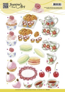 Jeanine's Art knipvel High Tea CD10820 (Locatie: 1577)