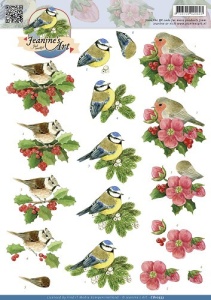 Jeanine's Art knipvel vogels CD10553 (Locatie: 5820)