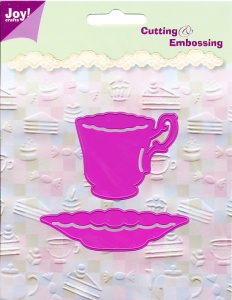 Joy! Crafts snij- en embosmal kop en schotel 6002/0115 (Locatie: M015)