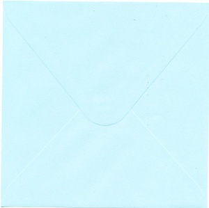 Le Suh envelop lichtblauw 17x17 cm. 110 gr. per stuk 410794 (Locatie: K3)