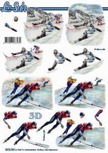 Le Suh knipvel wintersport 8215709 (Locatie: 0345)