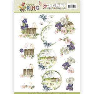 Precious Marieke stansvel Happy Spring SB10328 (Locatie: 0115)