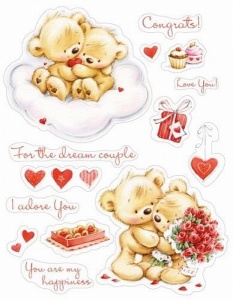Scrapberry's Clear Stamp My Little Bear SCB071202b (Locatie: nn215)