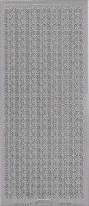 Starform sticker randje zilver 976 (Locatie: NN186)