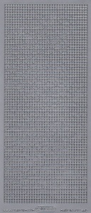 Stickervel zilver mozaïek 1038 (Locatie: U016)