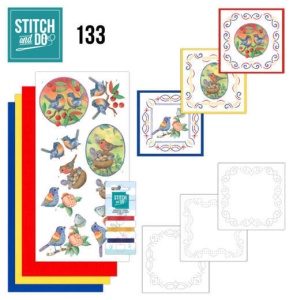Stitch and Do Blue Birds STDO133