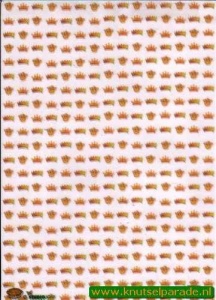 Vellum met kroontjes TRKON 004 (Locatie: 2562)