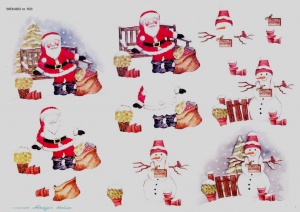 Wekabo knipvel kerstman 503 (Locatie: 5021)