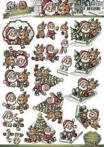 Yvonne Creation's knipvel kerst CD10403 (Locatie: 4802)