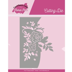 Yvonne Creations snij- en embosmal Floral Pink Roses CDCCD10002 (Locatie: H074)