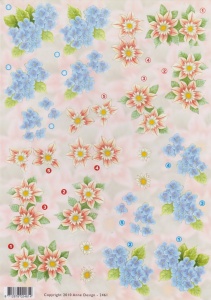 Anne Design knipvel bloemen 2461 (Locatie: 1245)