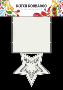 Dutch Doobadoo Card Art ster stencil A4 470.713.697 (Locatie: 1126)