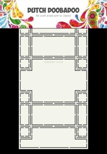 Dutch Doobadoo Card double Display stencil A4 470.713.329 (Locatie: 4740)