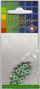 Eyelets licht aqua 25 stuks nr. 20407/13 (Locatie: 1B )