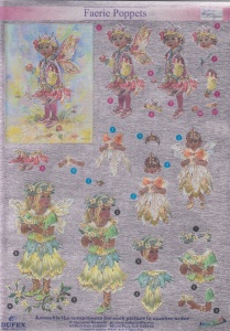 Faerie Poppets stansvel metallic elfjes 248630 (Locatie: 1457)