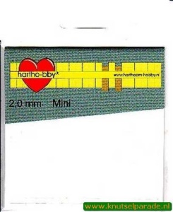Hartho-bby foampads mini wit 2,0 mm 64020