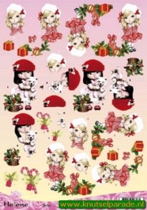 Helene Jolie knipvel kerst CD 10065 (Locatie: 4421)