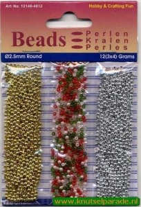 Hobby & Crafting Fun beads 2,5 mm 12146-4612 (Locatie: K3)