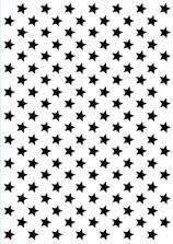 Hobby Solution Embossing Folder Stars HSFC008