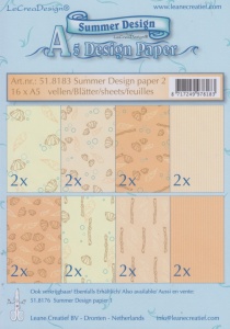 Le Crea Design, design paper, Summer Design, A5 51.8183 (Locatie: s2)