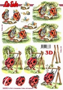 Le Suh knipvel lieveheersbeestjes 8215551 (Locatie: 6665)