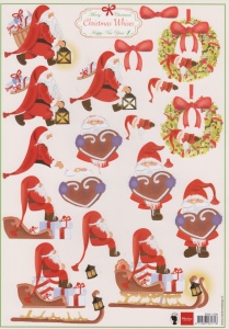 Marianne Design knipvel Christmas Wishes EWK1208 (Locatie: 1409)