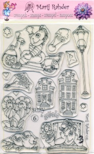 Marij Rahder Clear stamp - Suzy 6 (Locatie: 1339)