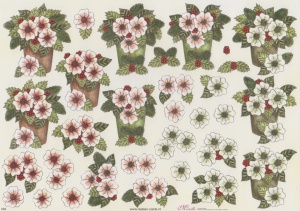mireille knipvel bloemen X59 (Locatie: 1317)
