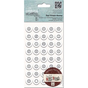 Papermania Urban Stamps Mini Typewriter PMA907187 (Locatie: i015)