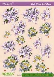 Romak knipvel bloemen P000044 (Locatie: 0112)
