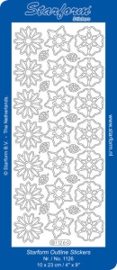 Starform sticker goud 1126 (Locatie: Z042 )