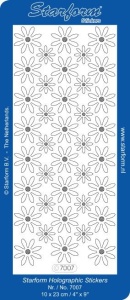 Starform sticker holografisch goud 7007 (Locatie: Z043 )