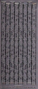 Starform stickervel kerststerren zilver 8539 (Locatie: C255)