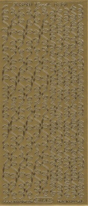 Starform stickervel randje goud 1191 (Locatie: H200)