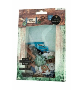 Studio Light Easy Die Cut Paper Set Denim Saturdays EASYDEN646 (Locatie: s2)