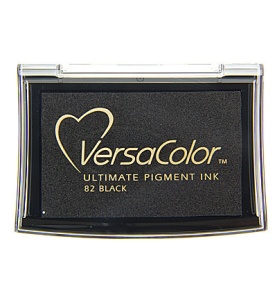 Tsukineko VersaColor inkpad black VC-082