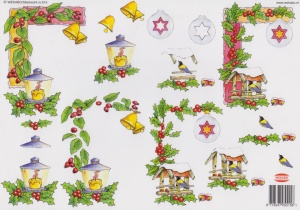 Wekabo knipvel kerstmis 515 (Locatie: 1705)